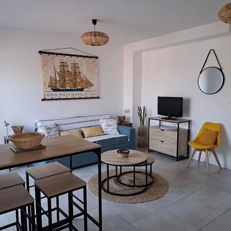 Land'O Ceans - Grand Studio A 2 Pas De La Plage Apartmán *